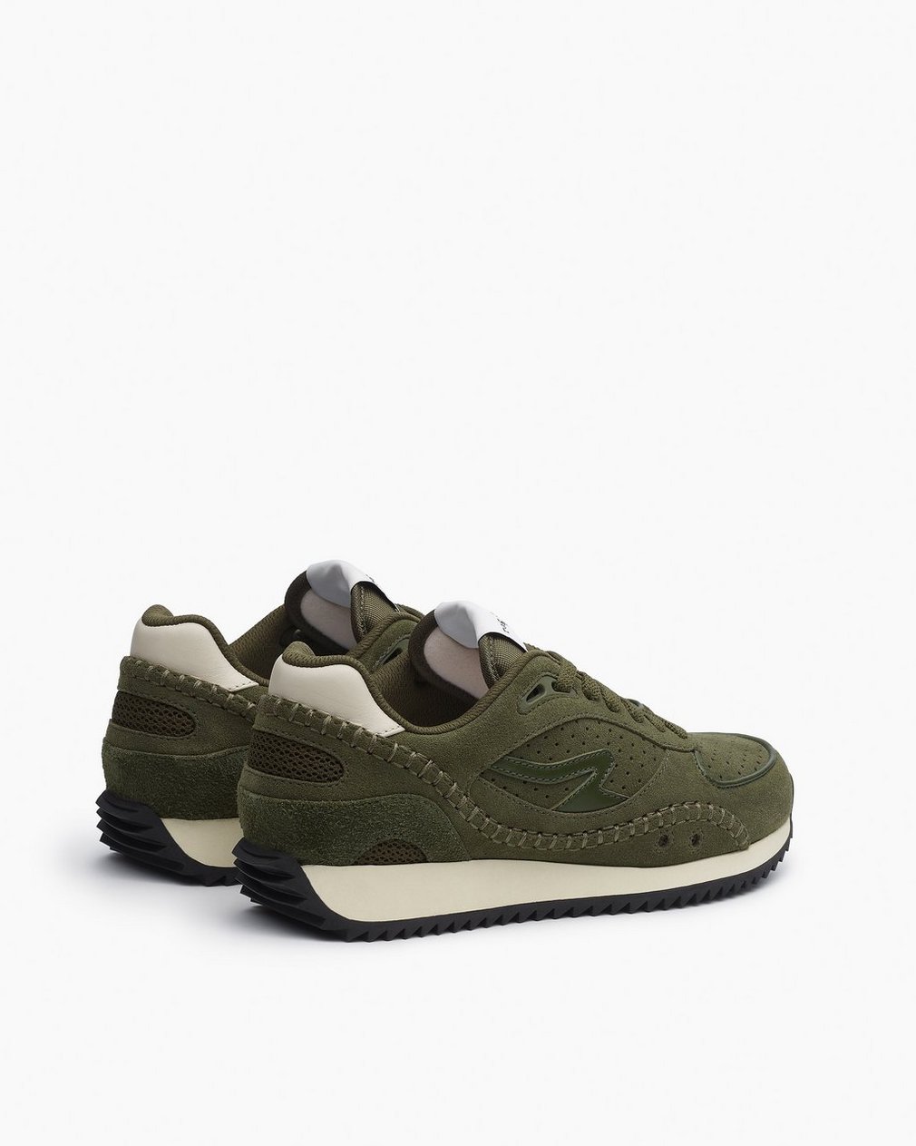 rb Drift Runner Sneakers - Olive Suede - Image 4