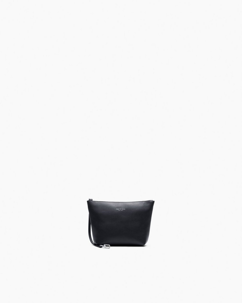 Parker Leather Bucket Bag - Black - Image 5