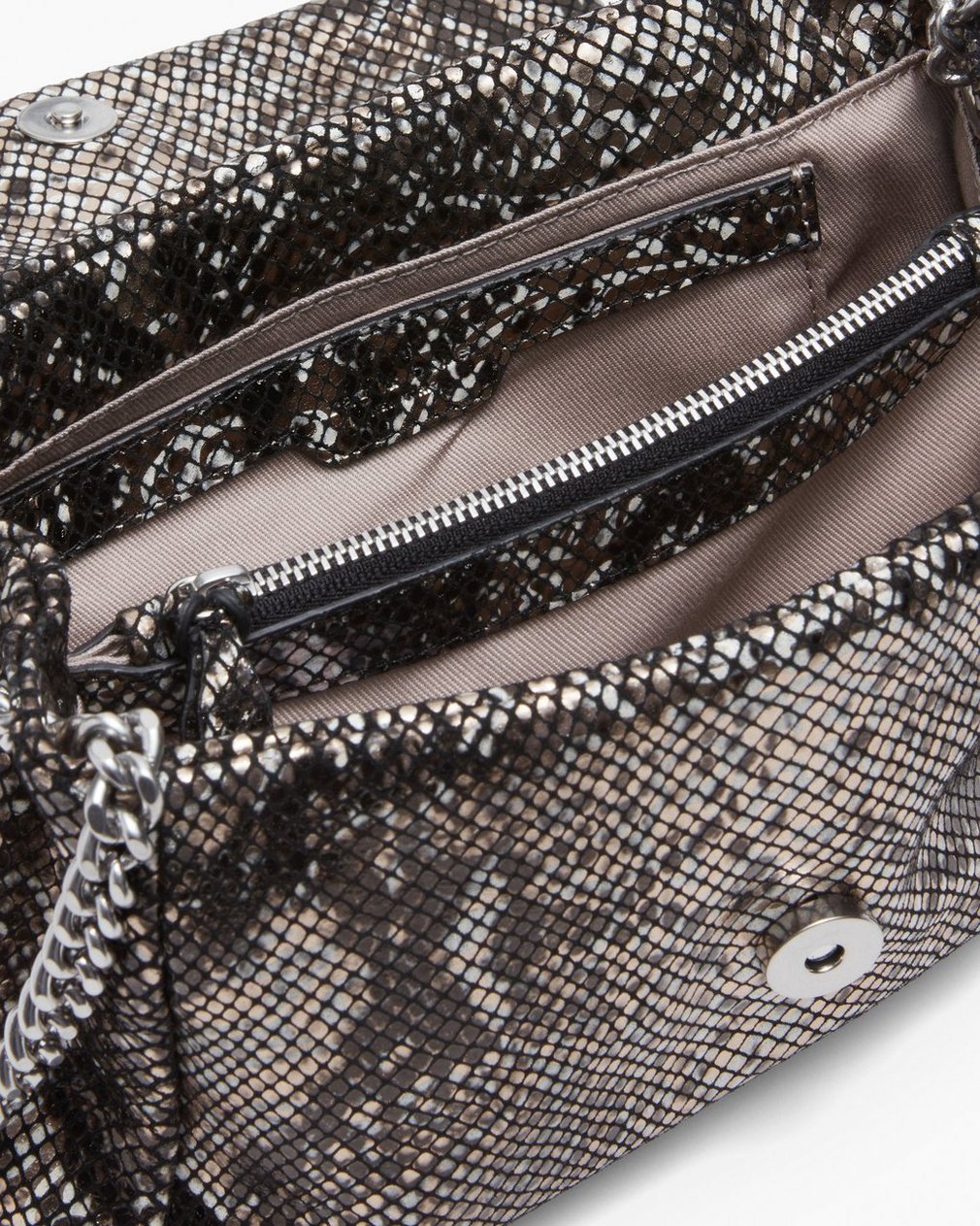 Chelsea Small Flap Bag - Black Multi - Image 6