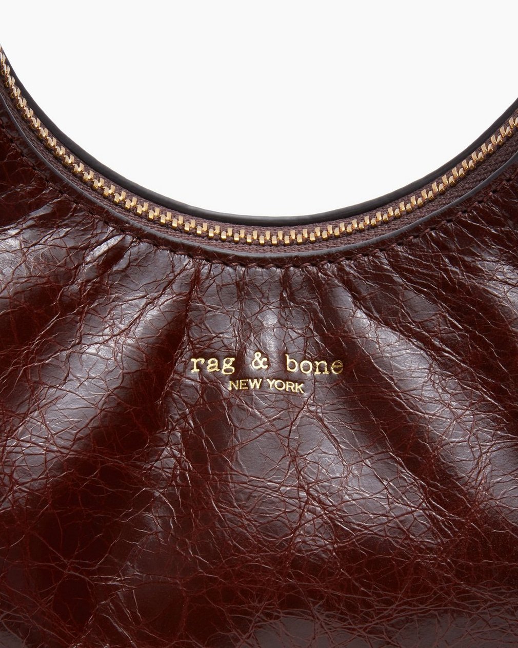 Hudson Leather Hobo - Brown - Image 7