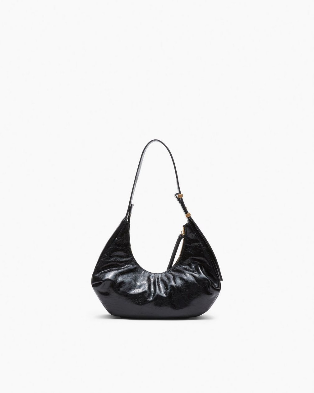 Hudson Leather Hobo - Black - Image 4