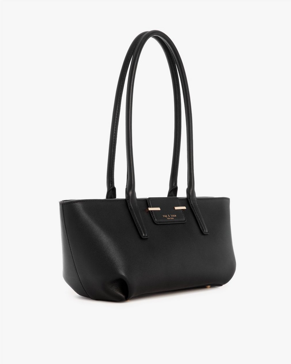 Realm Leather Satchel - Black - Image 2