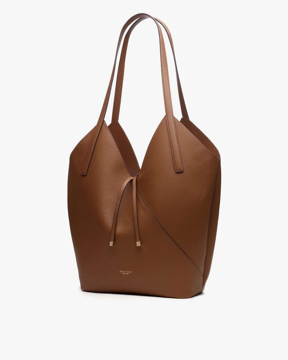 Alix Leather Tote - Cognac - Image 3