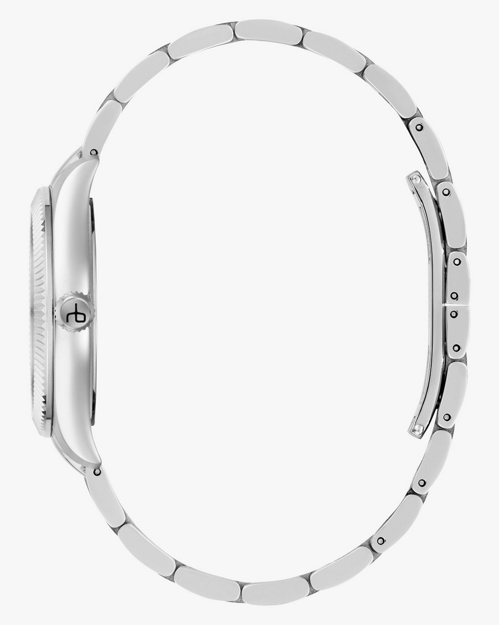 Lex Day Date Bracelet Watch, 34mm - Silver - Image 5