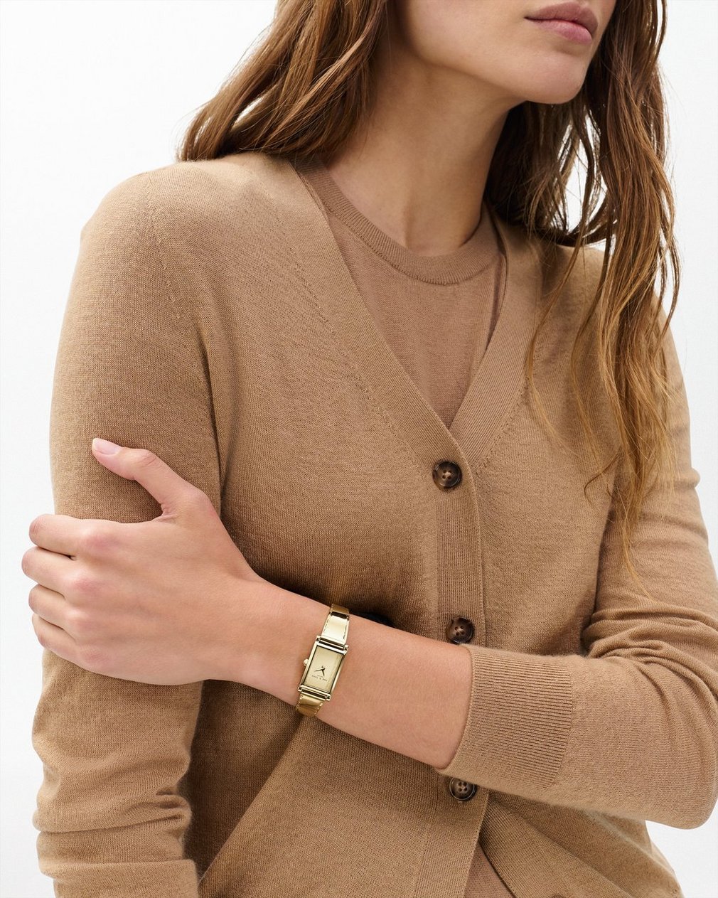 Eloise Bangle Watch, 17mm - Gold - Image 2