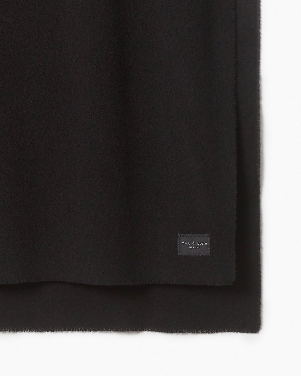 Joni Wool Scarf - Black - Image 3