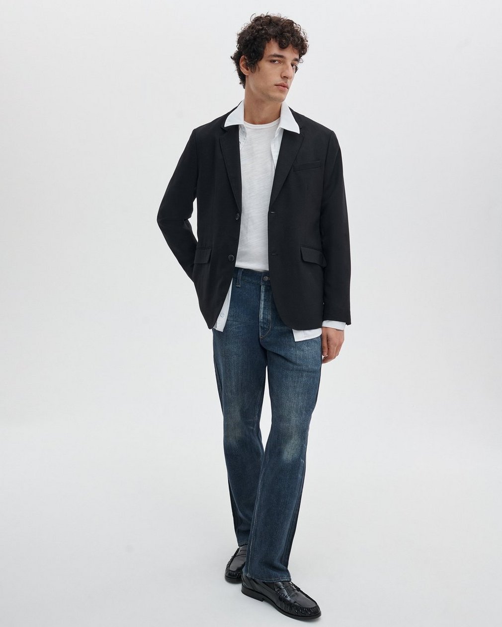 Miramar Fit 4 Track Pants - Empire with Indigo Stripe