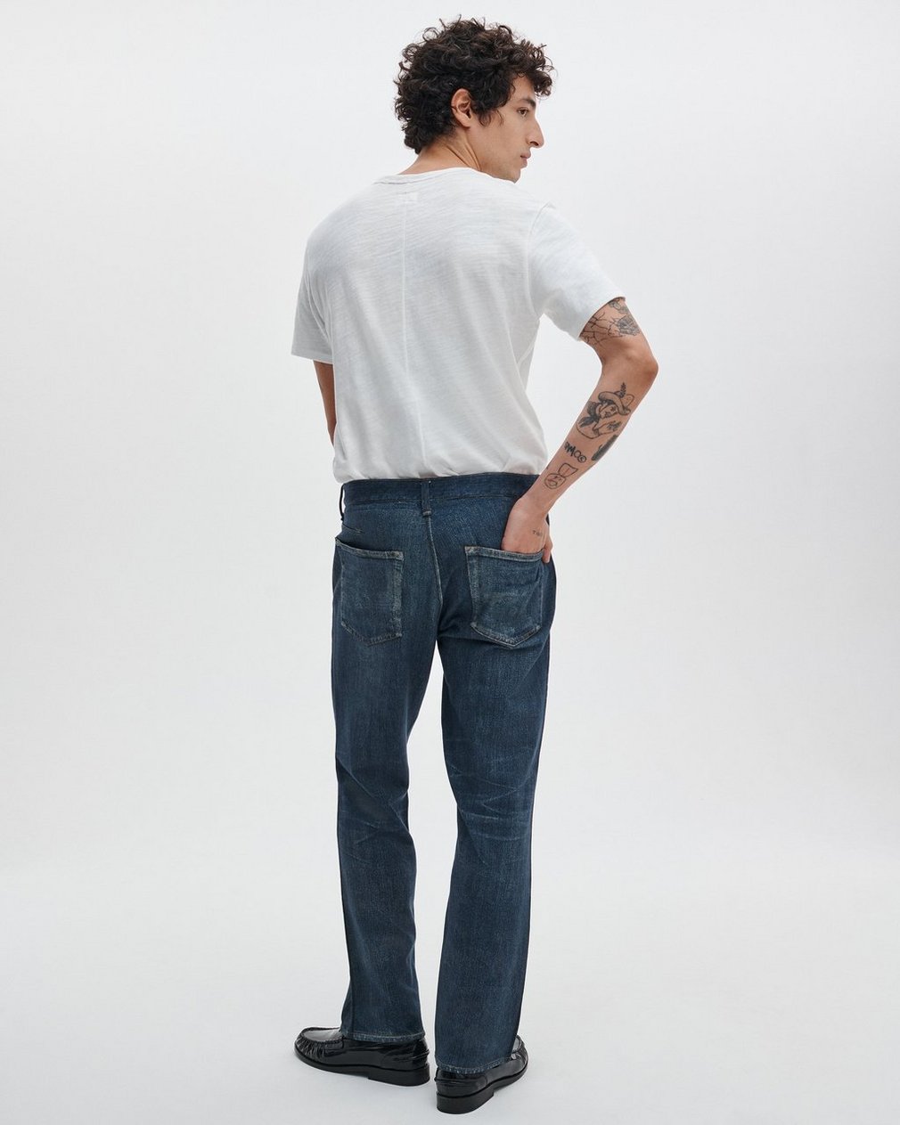 Miramar Fit 4 Track Pants - Empire with Indigo Stripe - Image 5