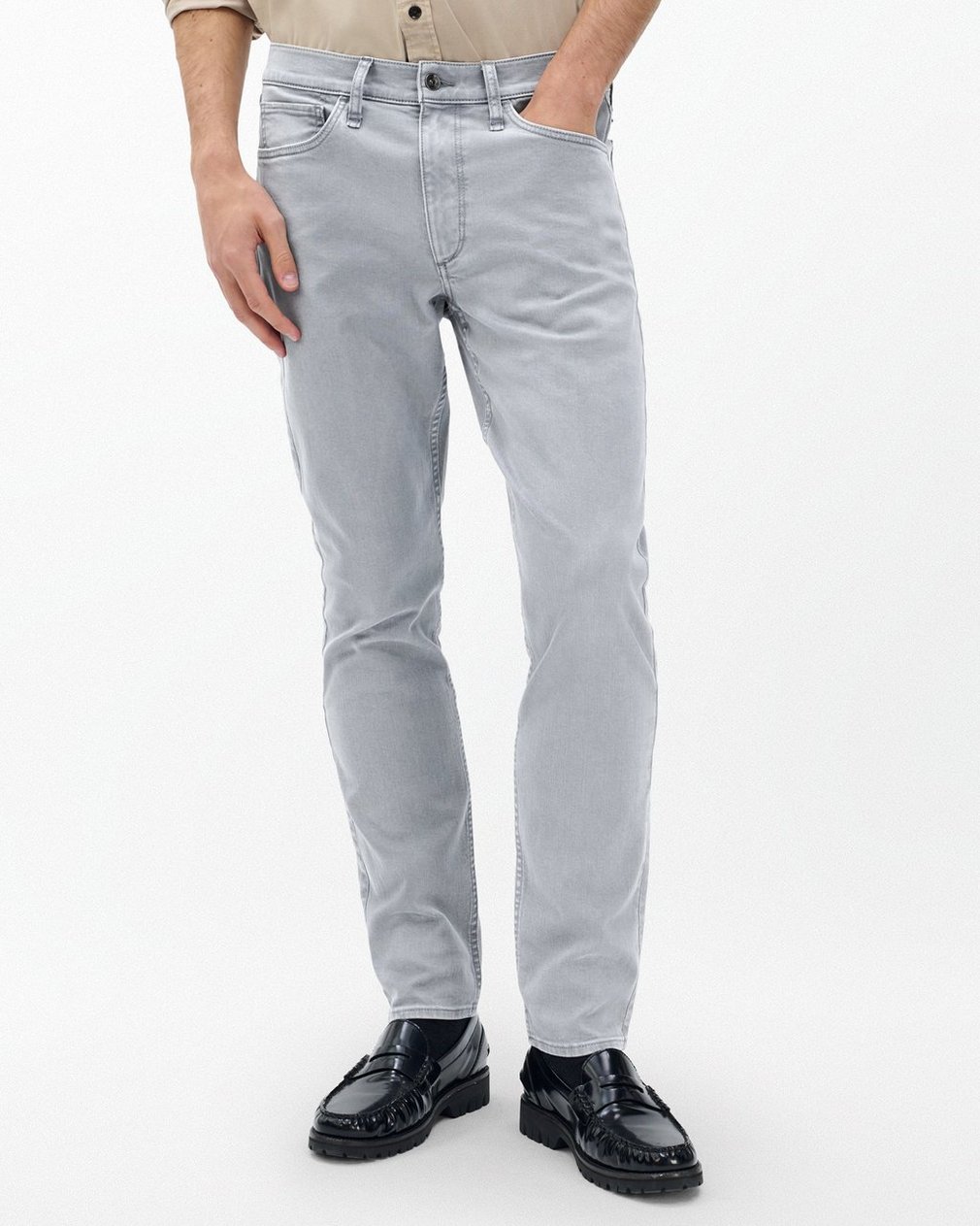 Fit 2 Slim Jeans - Zinc - Image 3