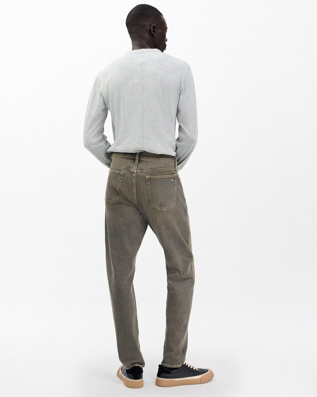 Fit 3 Athletic Jeans - Grey Olive - Image 5