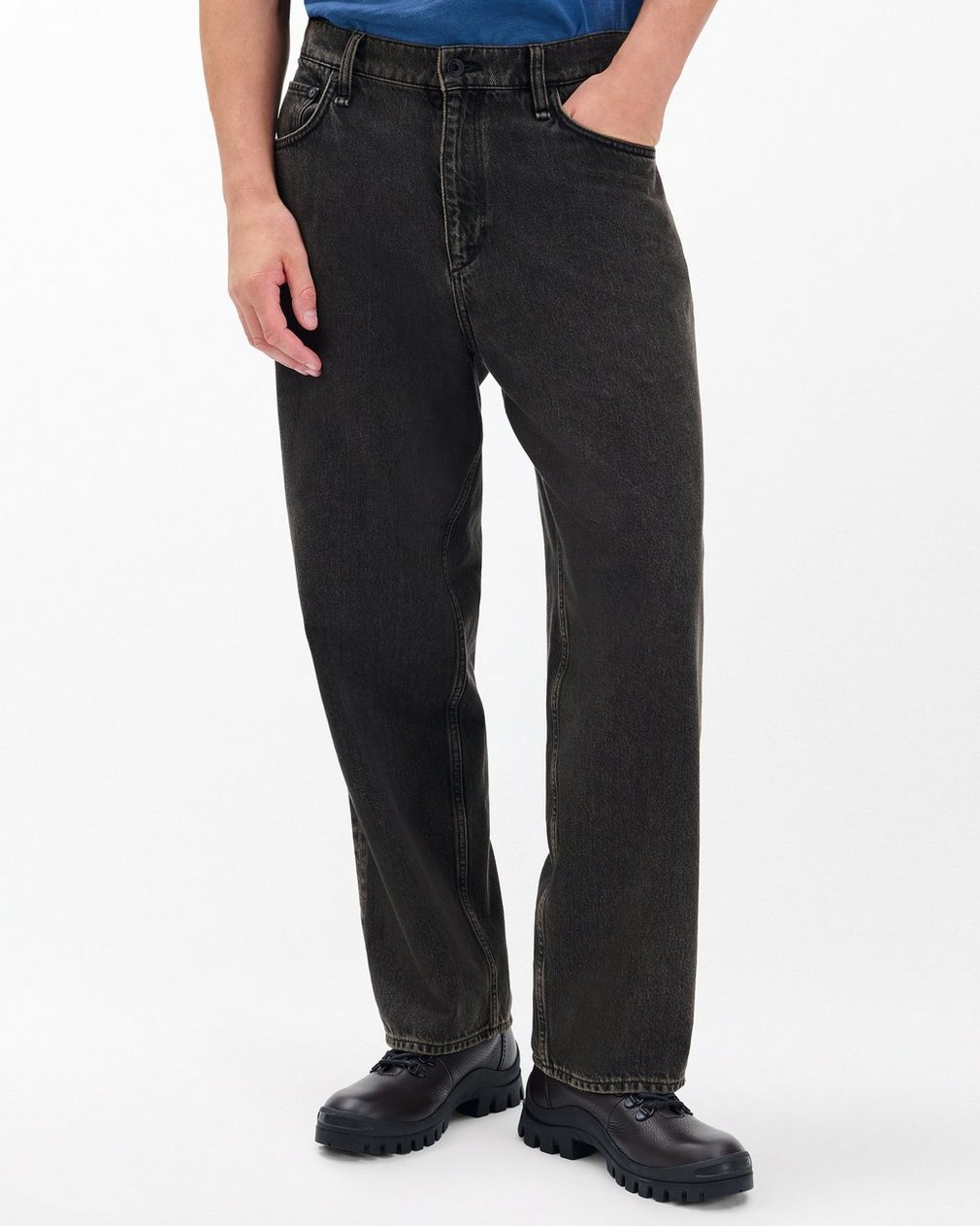 rbBAGGY Fit Jeans - Brown Black - Image 4