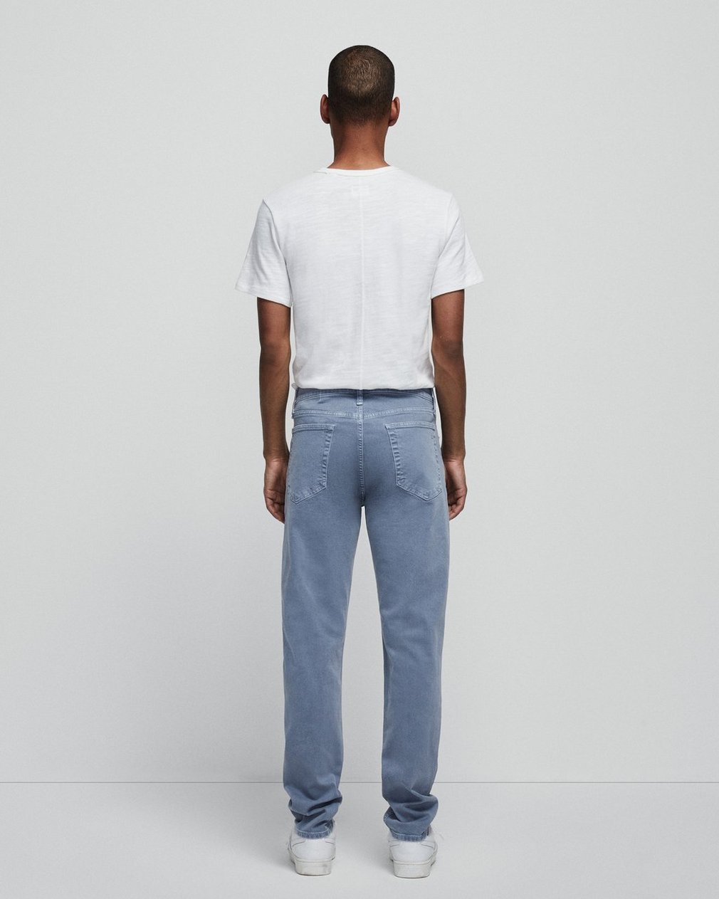 Fit 2 - French Blue: Slim Fit Medium Indigo Aero Stretch Jean - Image 5