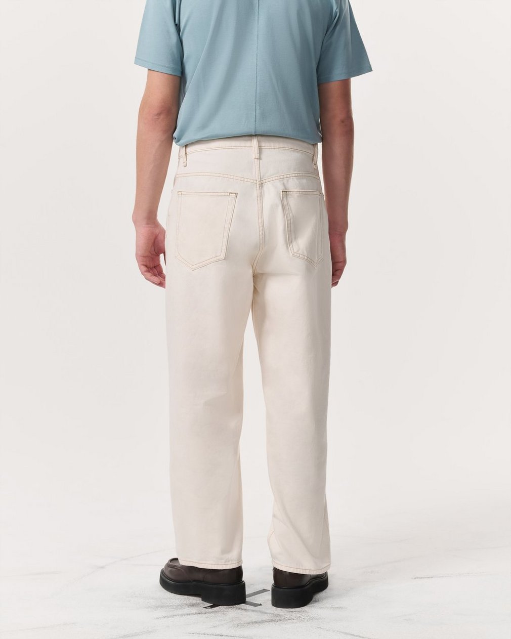 rbBAGGY Fit Jeans - Ecru - Image 5