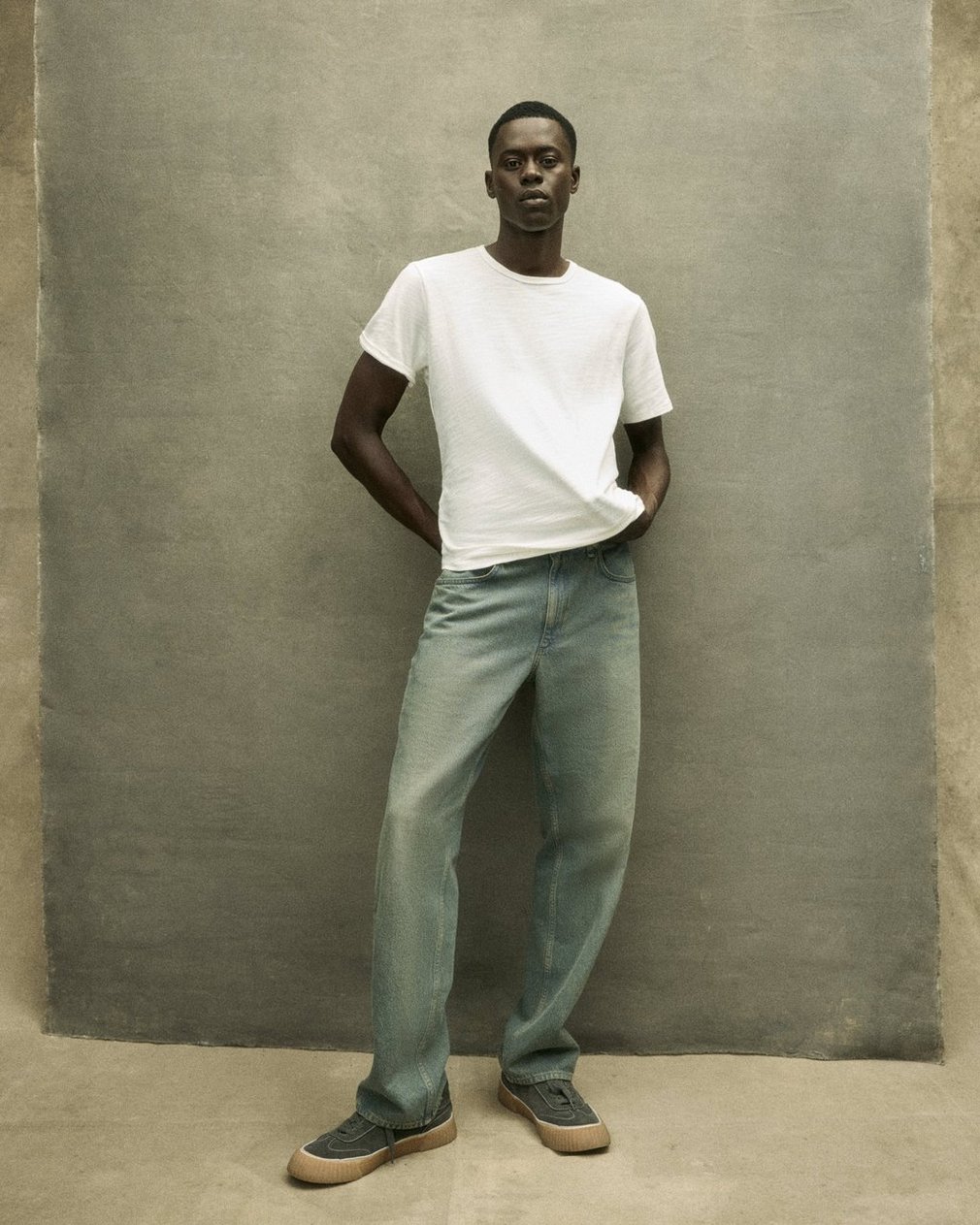 Fit 4 Straight Jeans - Sepia Indigo - Image 7