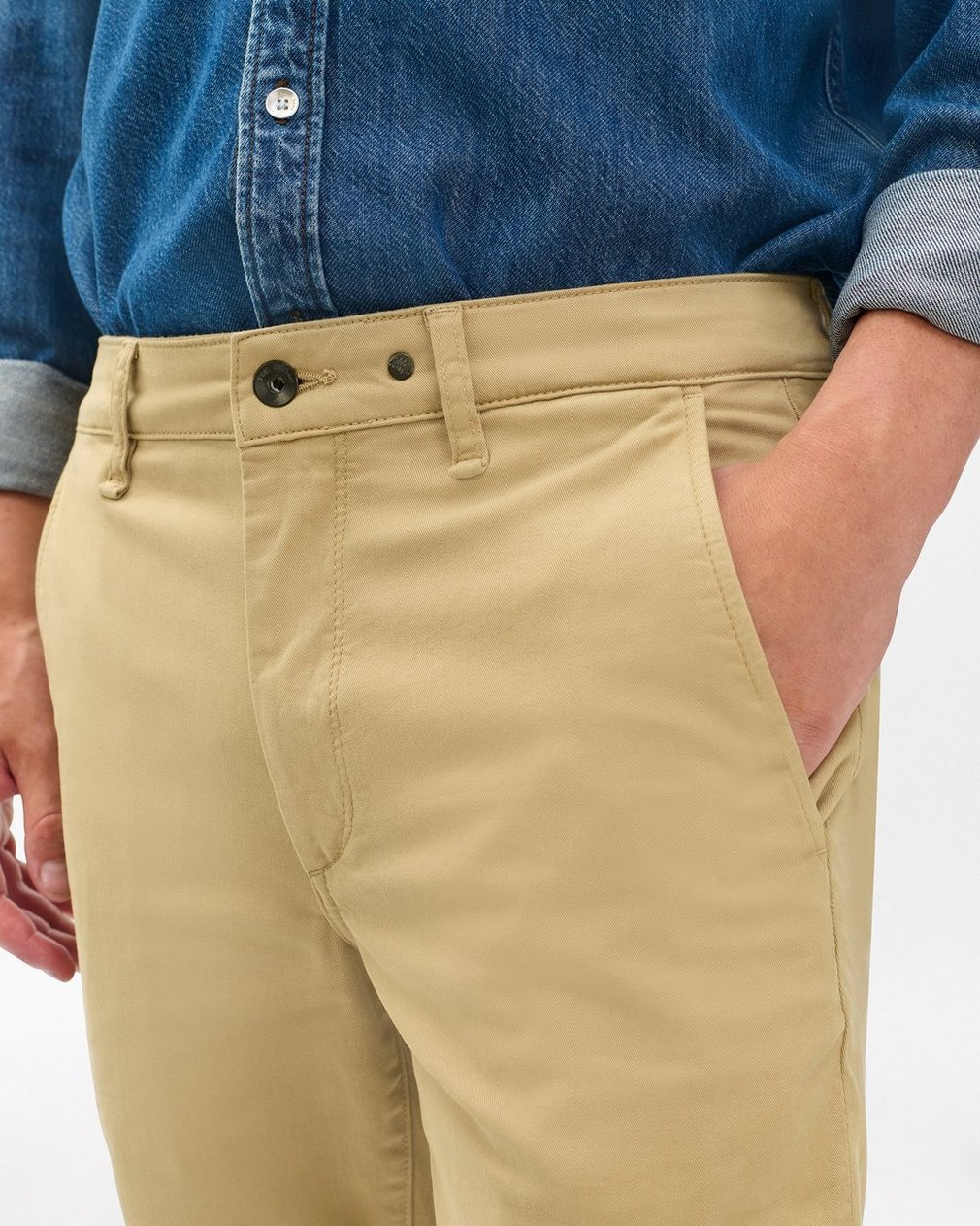 Fit 2 Stretch Twill Chinos - Desert Sand - Image 3