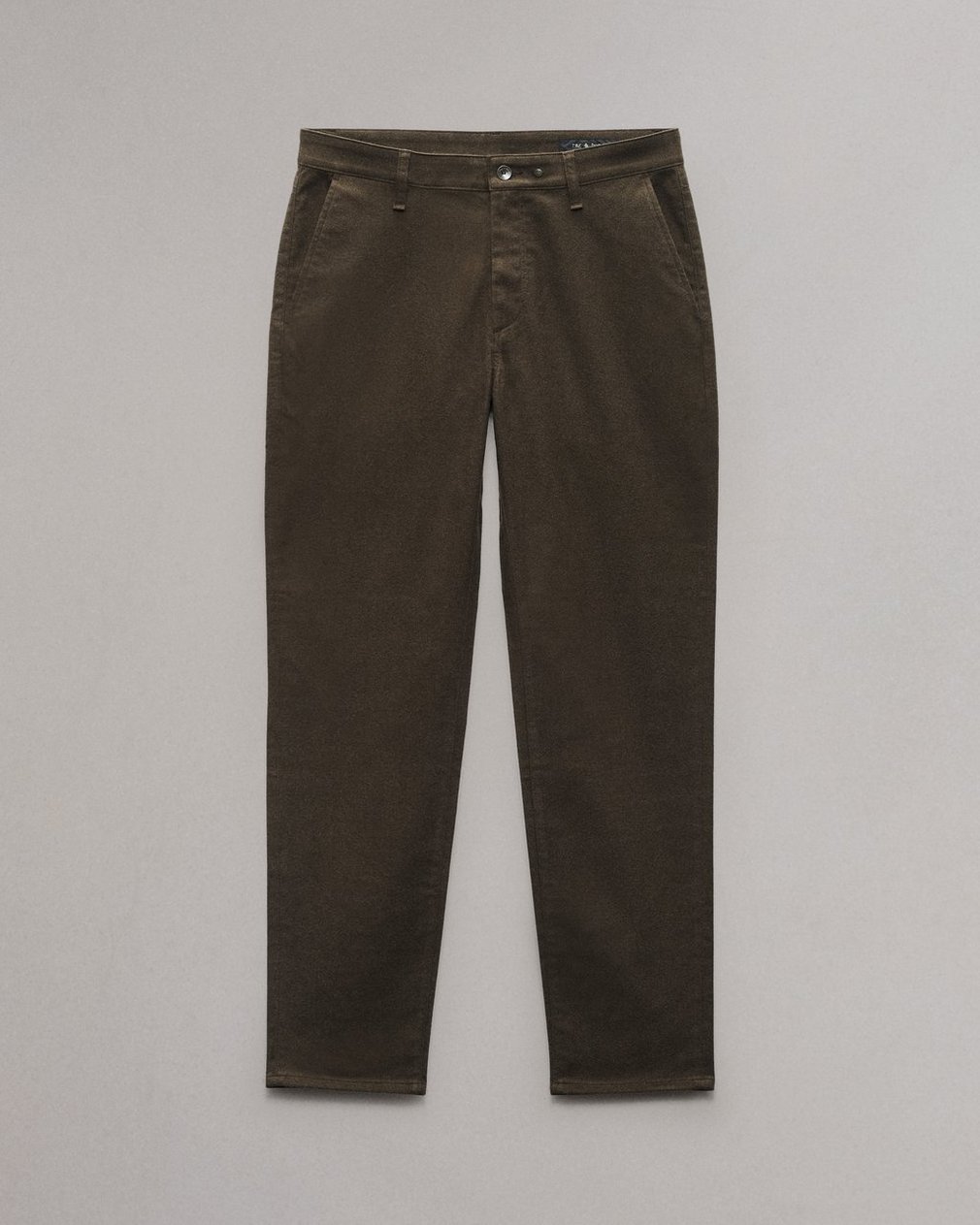 Standard Flannel Chino Pant - Army - Image 2