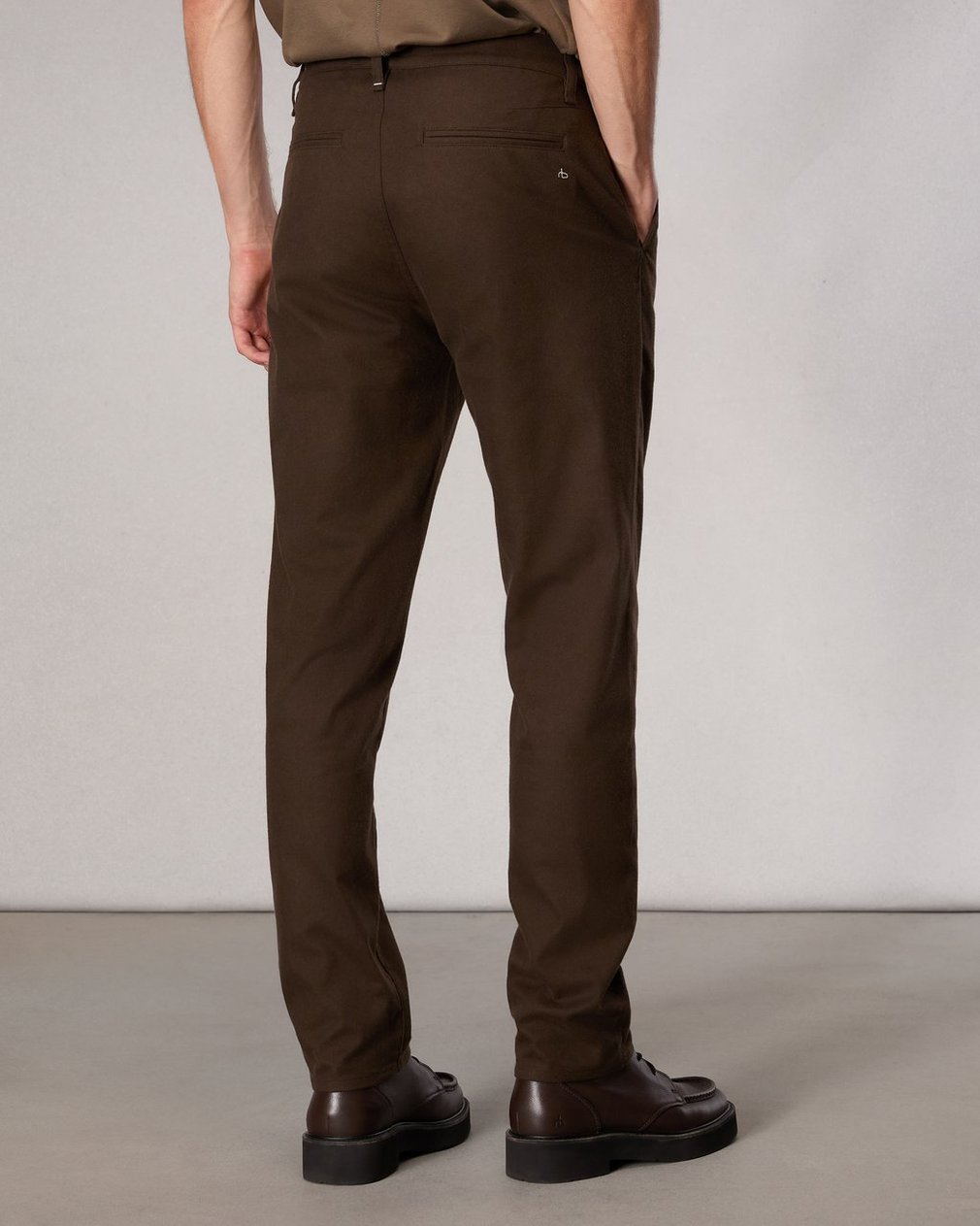 Standard Flannel Chino Pant - Army - Image 4