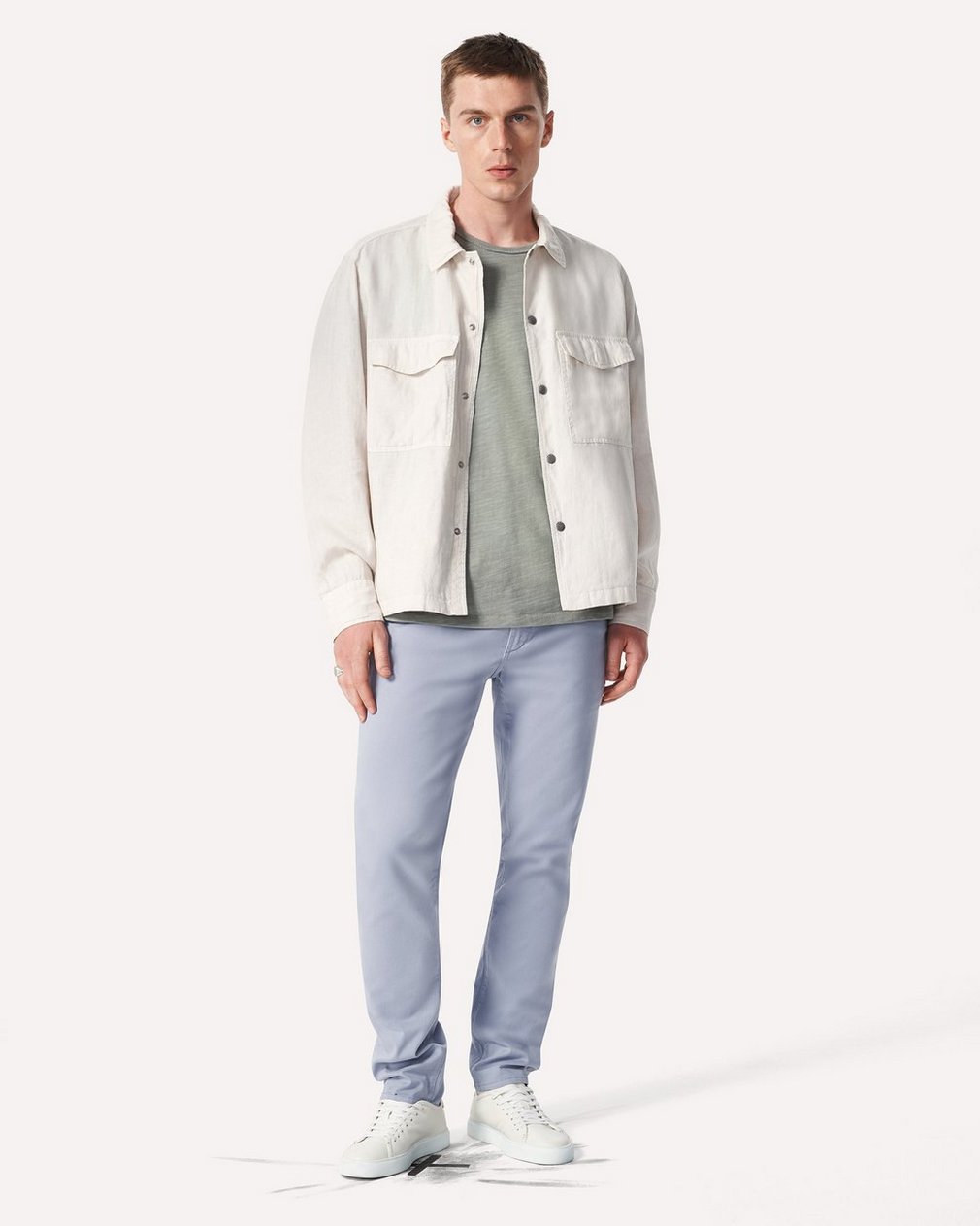 Fit 2 Slim Chinos - Sky Blue
