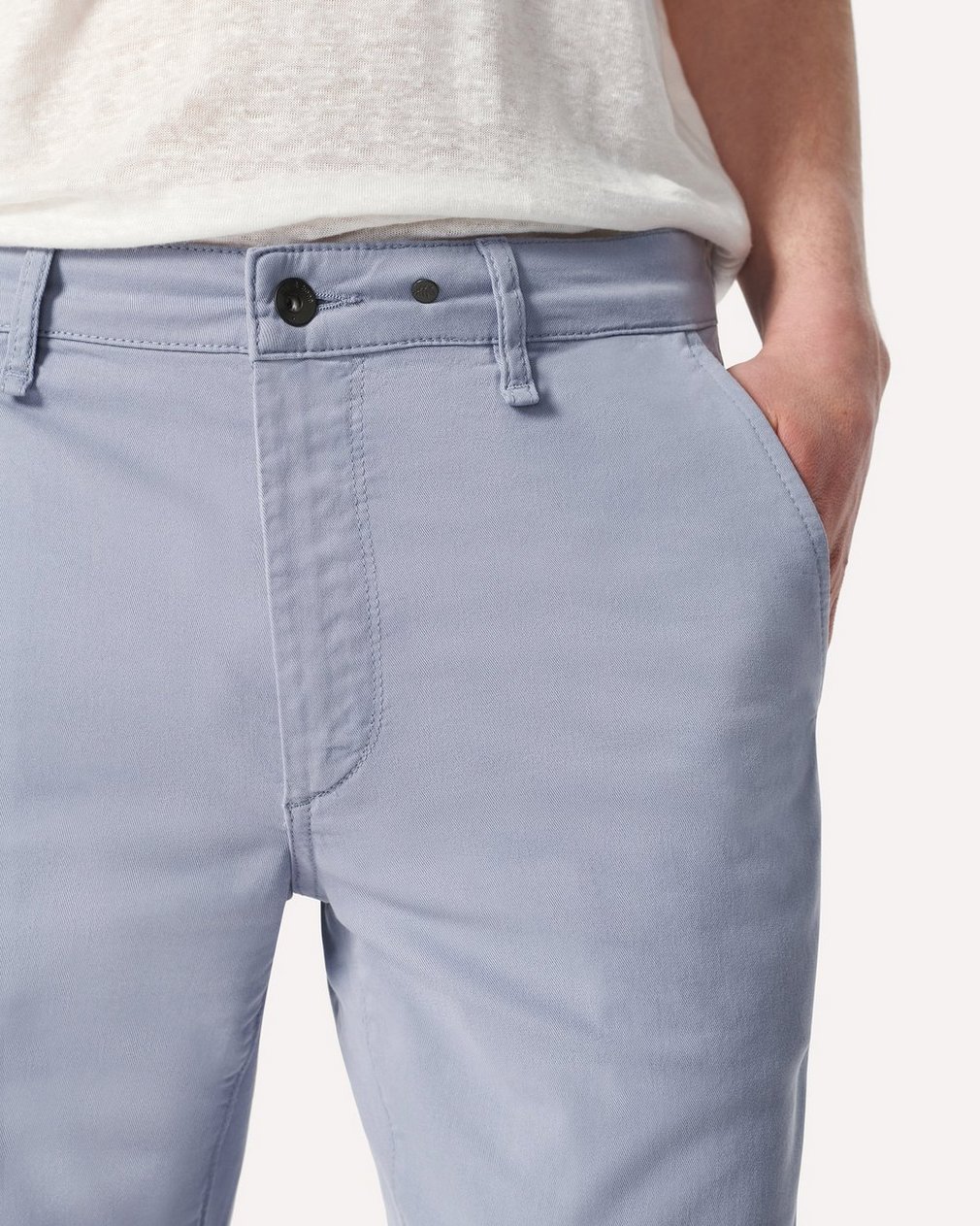Fit 2 Slim Chinos - Sky Blue - Image 4