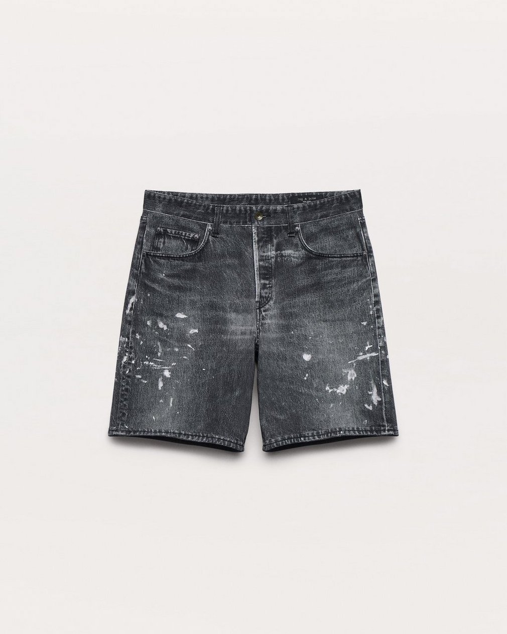 Miramar Fit 4 Shorts - Black Paint Splatter - Image 2