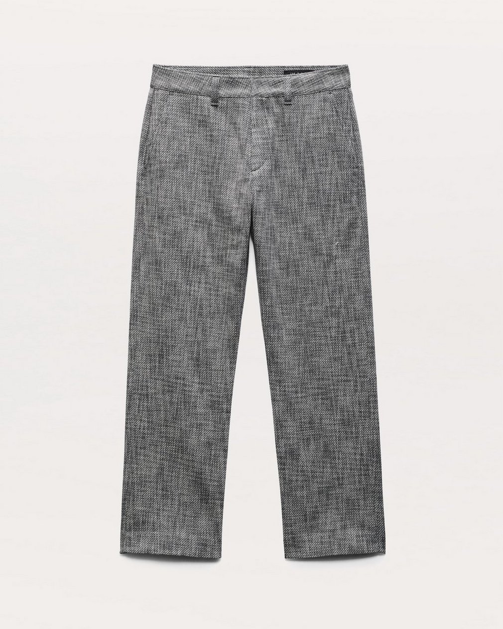 Haydon Straight Fit Italian Tweed Pants - Navy Multi - Image 2