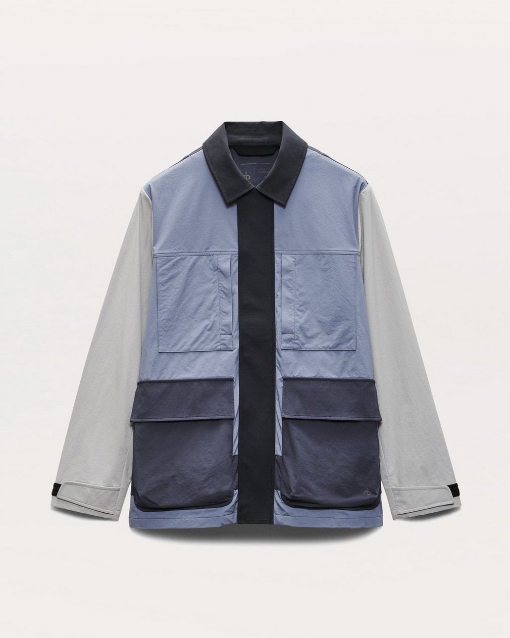 Pace Color-Blocked Chore Jacket - Grey Multi - Image 2