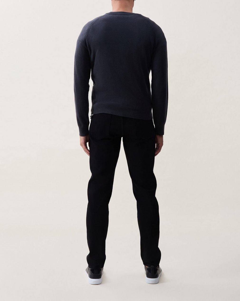Vinny Wool-Cashmere Sweater - Dark Grey - Image 2