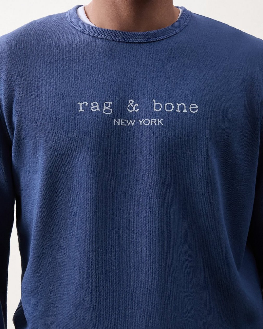Massey Terry Sweatshirt - Worn Indigo - Image 3
