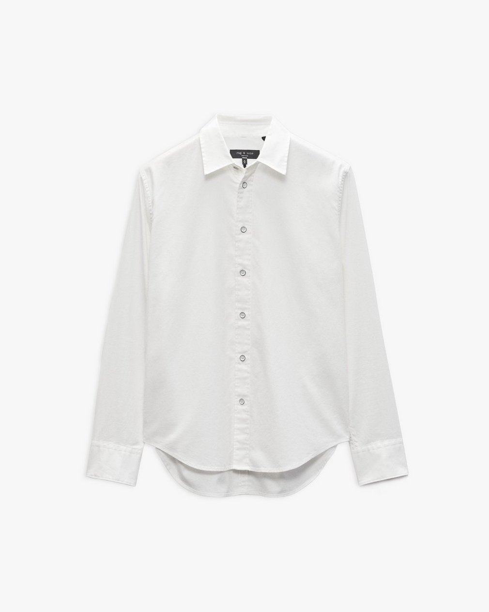 Tomlin Stretch-Cotton Dobby Shirt - White - Image 2