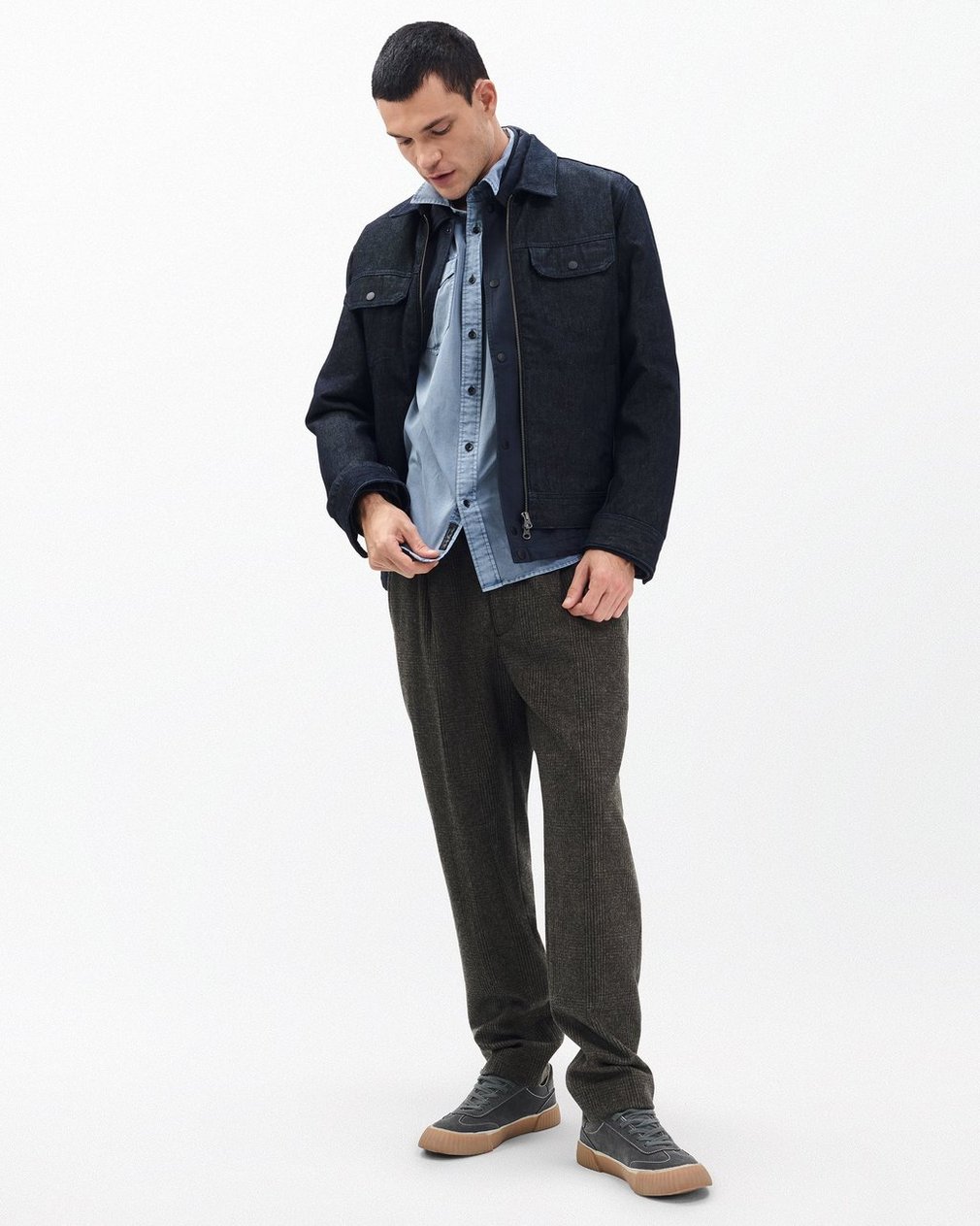 Finch Military Shirt - Workwear Blue - Image 3