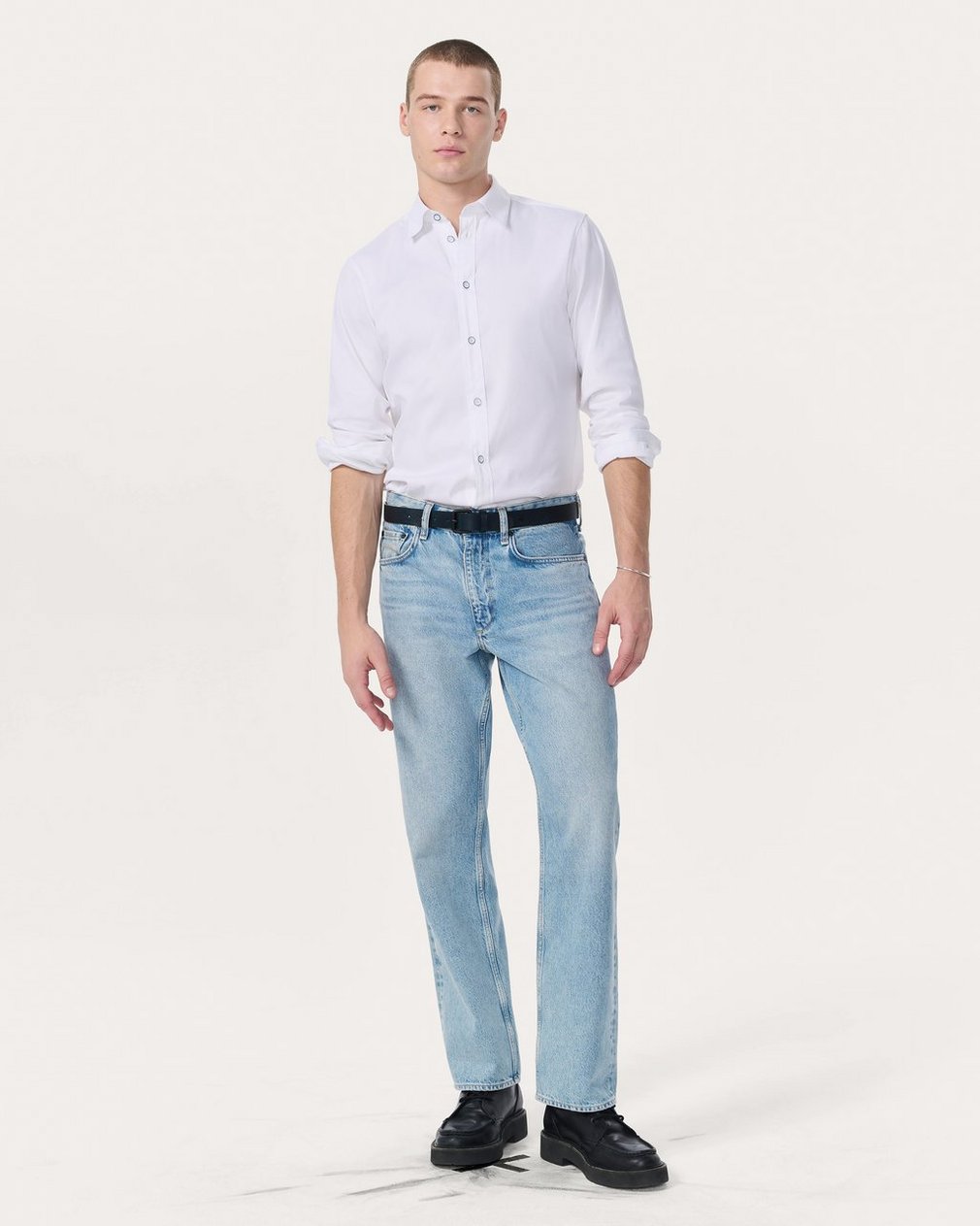 Patrick Poplin Shirt - White - Image 3