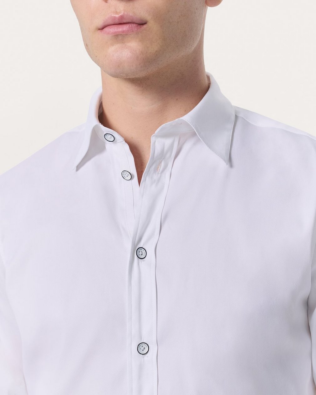 Patrick Poplin Shirt - White - Image 4