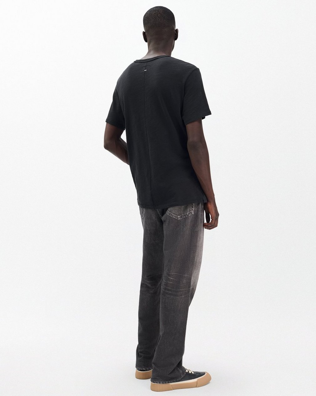 Classic Flame Tee - Jet Black - Image 6