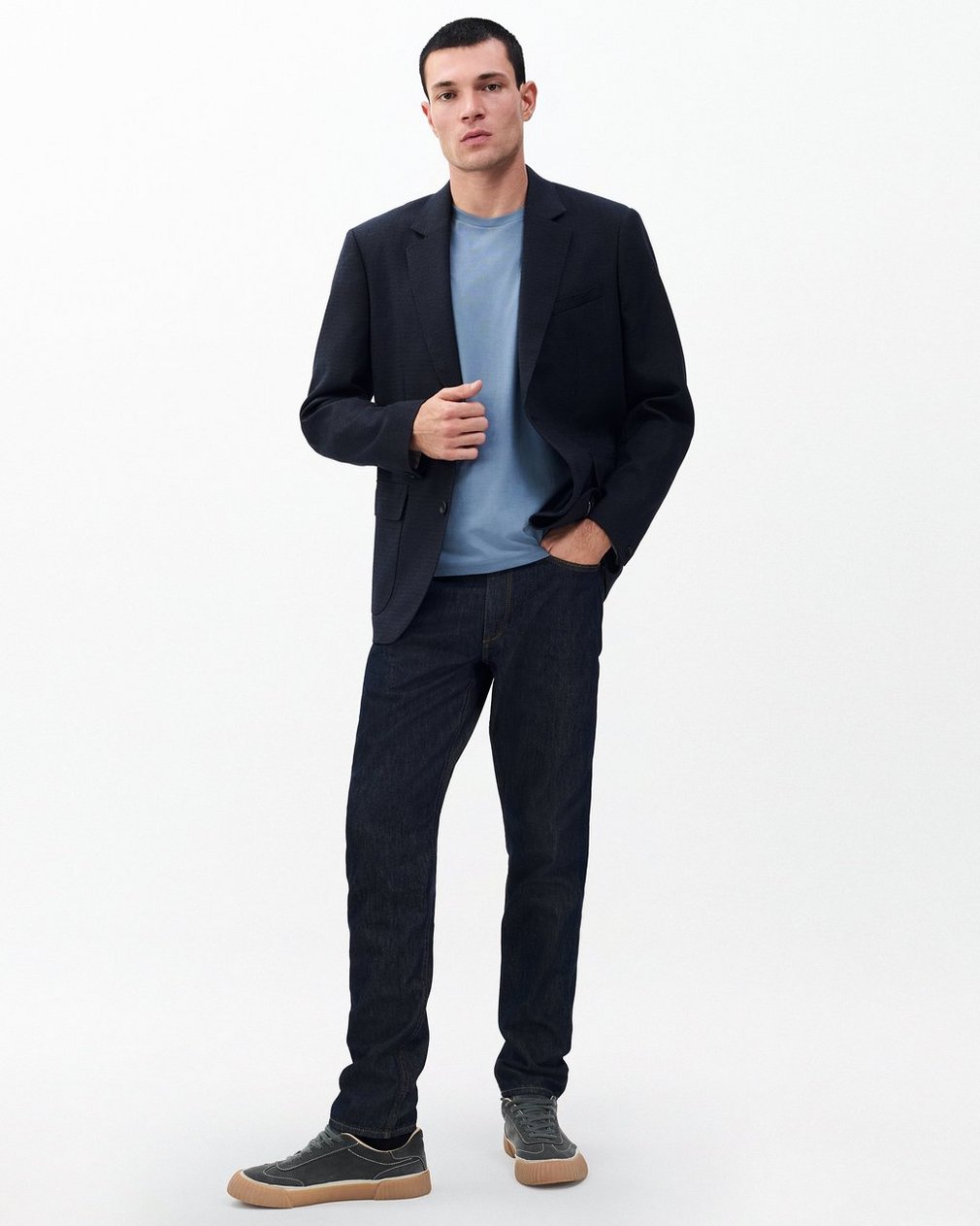 Tech Jersey Tee - Workwear Blue - Image 3