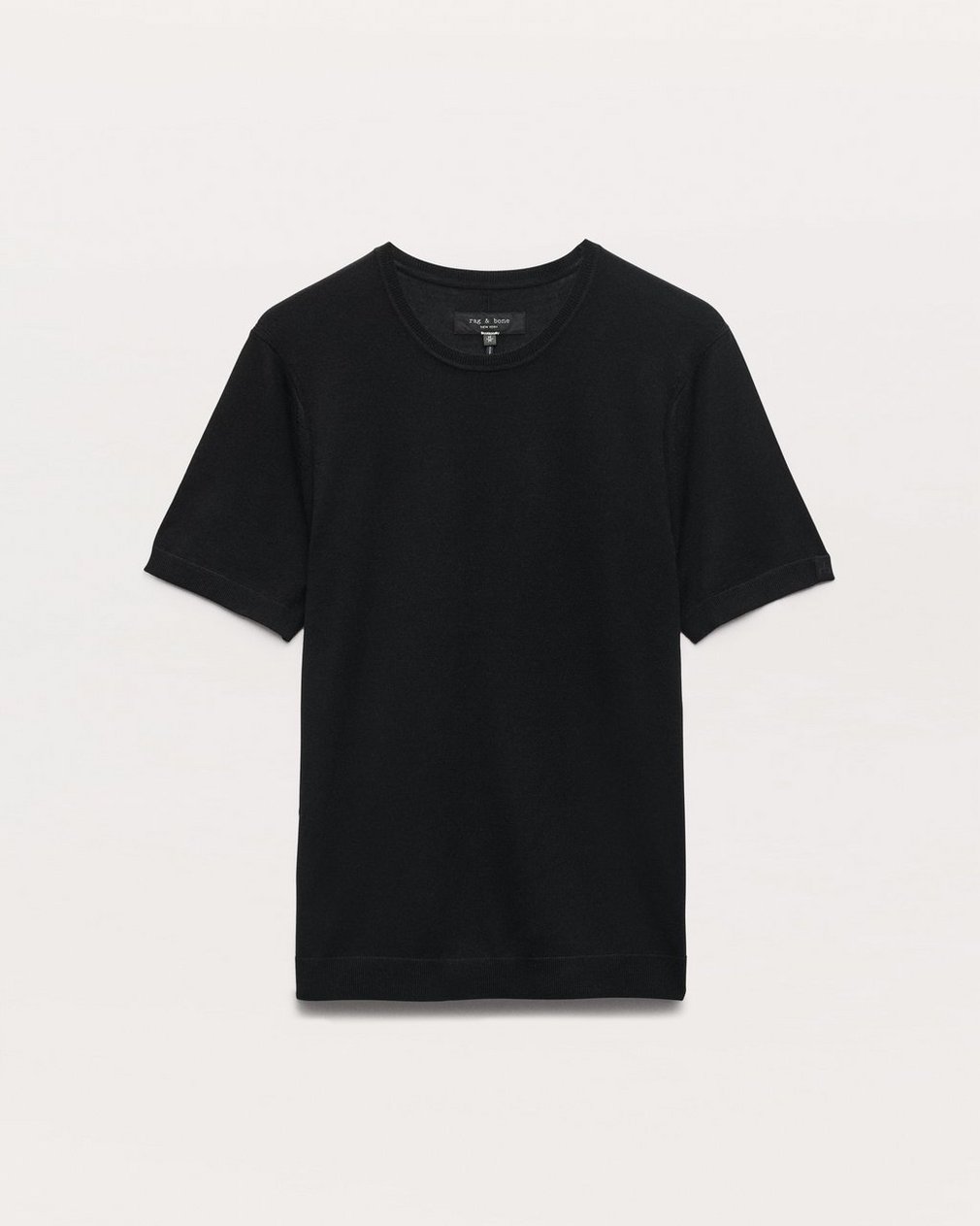 Aulton Sweater Tee - Black