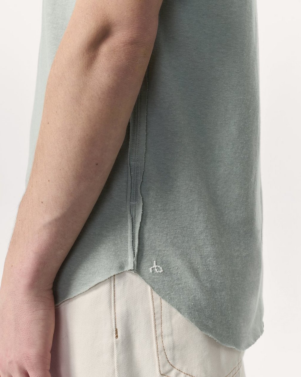 Devin Lightweight Jersey T-Shirt - Belgian Gray - Image 6
