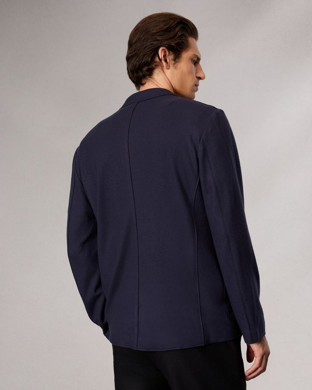 Achilles Knit Blazer - Dark Sapphire - Image 5