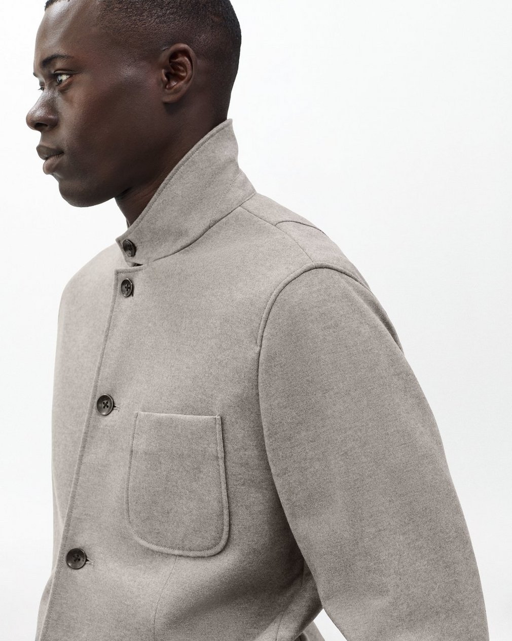 Prospect Knit Blazer - Mink - Image 5