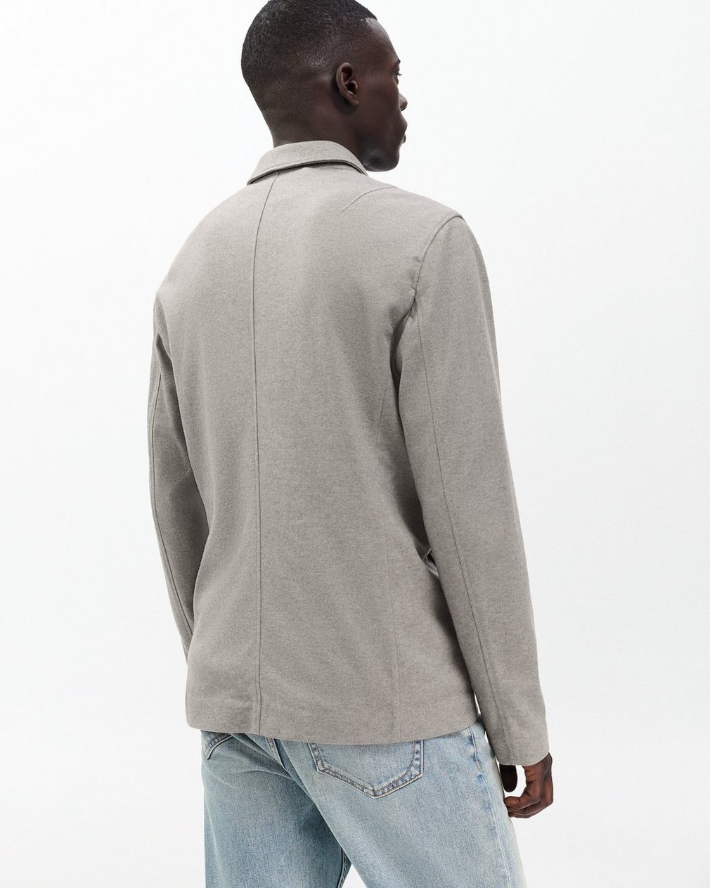 Prospect Knit Blazer - Mink - Image 6