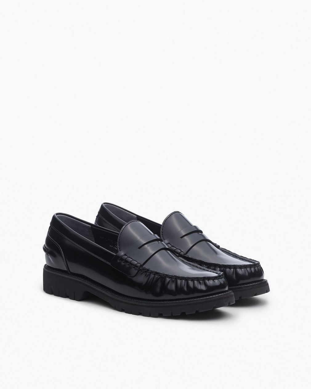 Chris Leather Loafers - Black - Image 3