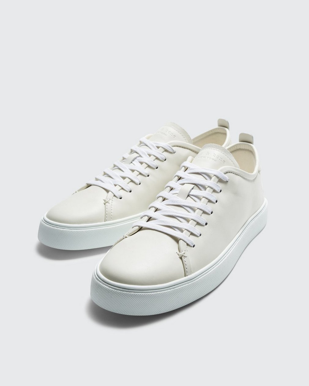 Perry Leather Sneaker - Off Wht - Image 2
