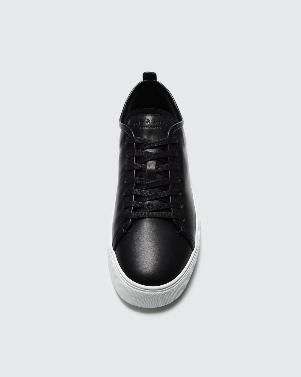 Perry Leather Sneaker - Black - Image 3