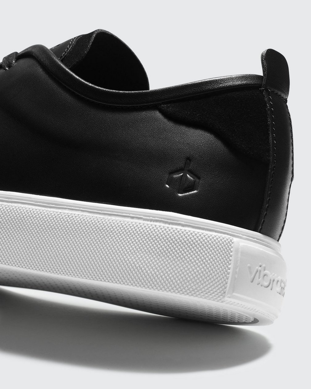 Perry Leather Sneaker - Black - Image 6