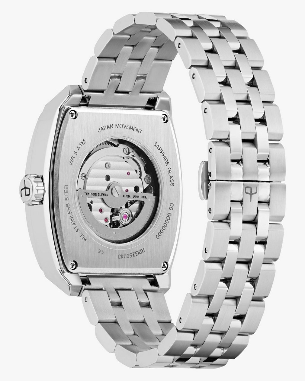 Mercer Automatic Bracelet Watch, 41mm - Silver - Image 6
