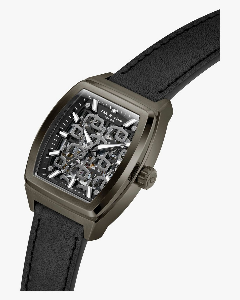 Mercer Automatic Watch, 41mm - Black Denim - Image 4