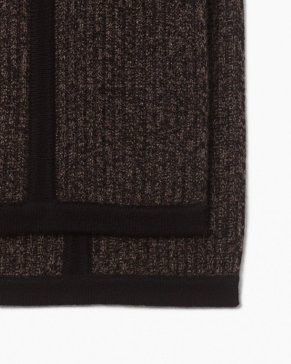 Jensen Cashmere Scarf - Brown Multi - Image 3