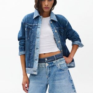 Miramar Kaia Layered Shorts Double Indigo