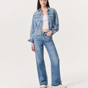 Featherweight Logan Wide-Leg Jeans Orian