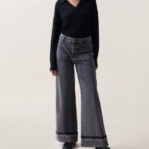 Melina Wide-Leg Jeans Butler