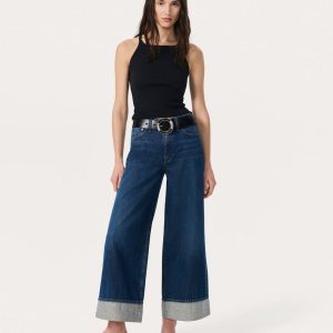 Sofie Ankle Wide-Leg Jeans Dawn Jewel